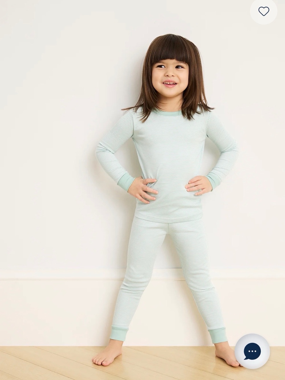 Kids Long-Long Pajama Pants ONLY in Parisian Green Sz 10
